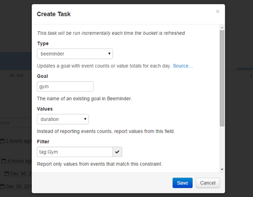 Create Task Dialog